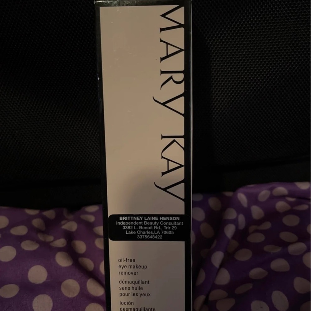 Oil free eye makeup remover